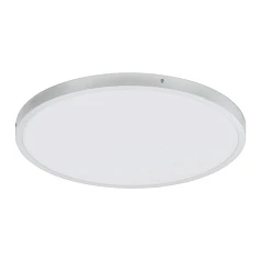 стильные 97267 Светодиодный накладной светильник FUEVA 1, 25W(LED), 2500lm, ?400, H30, алюминий, серебряный/пла
