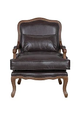 купить красивое Мягкое полукресло с подлокотниками Nitro Brown в интернет-магазине