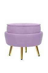 Пуф Pearl Adorn Purple в интерьере
