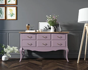 Консоль "Leontina Lavanda" 6 ящиков арт ST9358L на заказ
