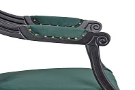 Мягкий стул с подлокотниками Runako Green на заказ в интернет-магазине