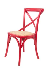 Стул Cross Back Red в интерьере