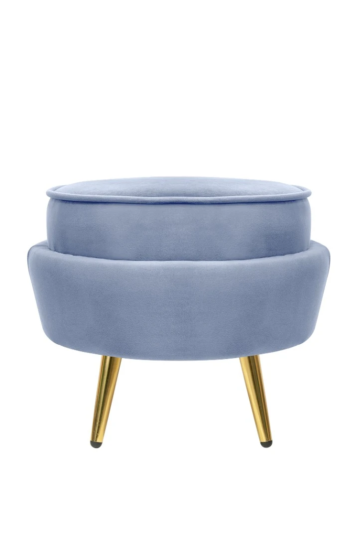 Пуф Pearl Adorn Sky в интерьере