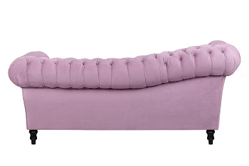 фото Двухместный диван Lina розовый