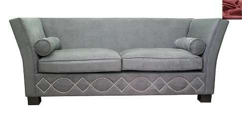 заказать Диван арт-деко Volte Grey цвет красный