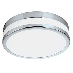 заказать 94998 Светодиодный настенно-потолочный светильник LED PALERMO, 11W (LED), ?225, IP44, сталь, хром/сатиновое в интернет-магазине