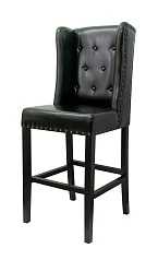 Дизайнерский барный стул Skipton Black в интерьере