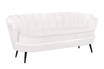 купить Диван ракушка Pearl Triple Beige на черных ножках