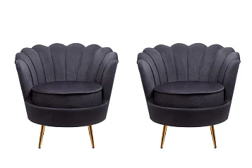 купить Комплект кресел ракушка Pearl Black