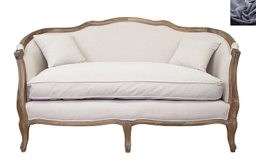 стильные Диван ампир Darcy 2 цвет серый