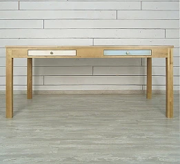 купить красивые Стол "Aquarelle Birch" светлый арт RE-21ETG/2 в интернет-магазине