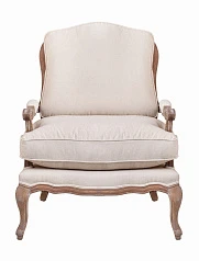 Мягкое полукресло с подлокотниками Niro Rattan Beige на заказ в интернет-магазине
