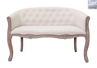 Диван Kandy Double Beige цвет серый в интерьере