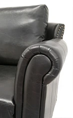 заказать Дизайнерский кожаный диван лофт Toren в интернет-магазине