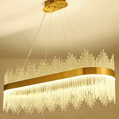 фото Люстра Stripglass L100 в интерьере