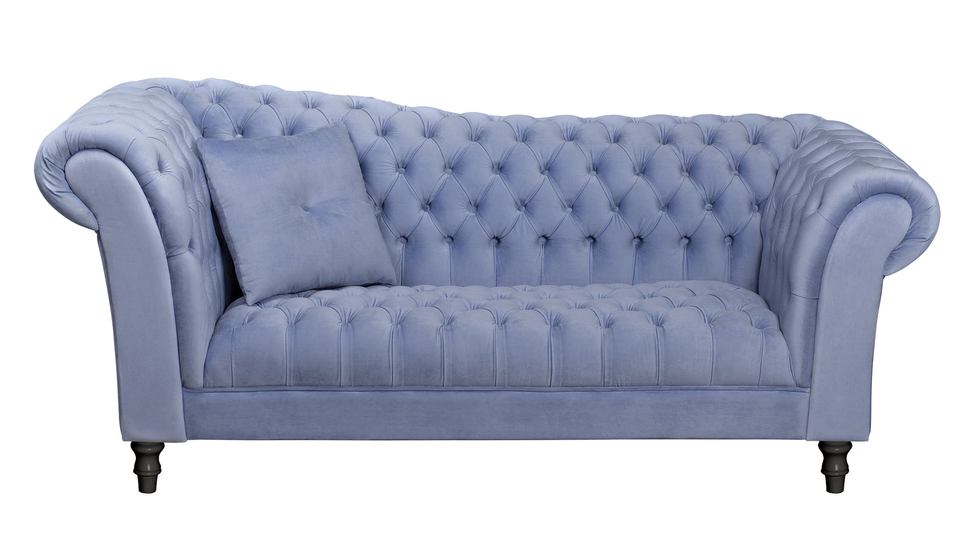 заказать Двухместный диван Lina Blue-B синий