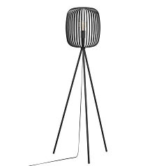 купить стильные 900522 Торшер ROMAZZINA, 1x40W, E27, H1405, ?325, основание: ?630, сталь, черный в интернет-магазине