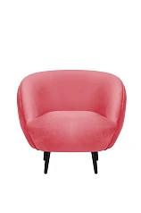 заказать Мягкое кресло Small Benee Karmin на черных ножках