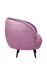заказать Мягкое кресло Small Benee Pink на черных ножках