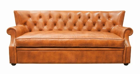 купить стильные Кожаный диван лофт Tesco коричневый