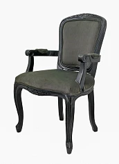 заказать Мягкий стул с подлокотниками Gran Arm Grey