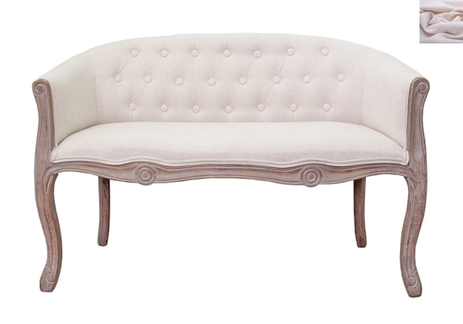купить стильные Диван Kandy Double Beige цвет розовый