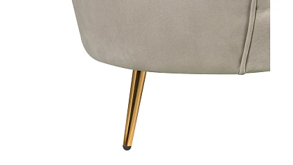 Комплект кресел и дивана ракушка Pearl Double Taupe