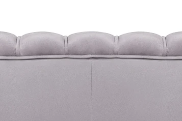 Дизайнерский диван Pearl Triple Grey в интерьере