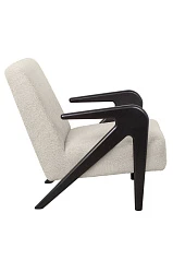 фото Современное кресло Arrow BL бежевое в интерьере