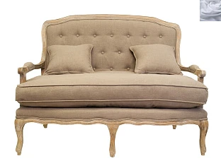 купить красивый Прямой диван модерн Yareli Brown серый