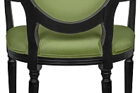 купить Мягкий стул с подлокотниками Delo Kora Arm Green в интернет-магазине
