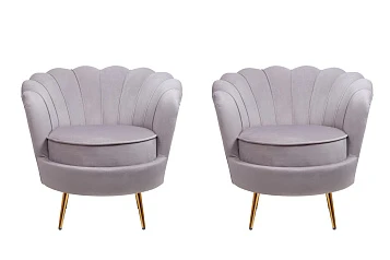купить Комплект кресел ракушка Pearl Grey
