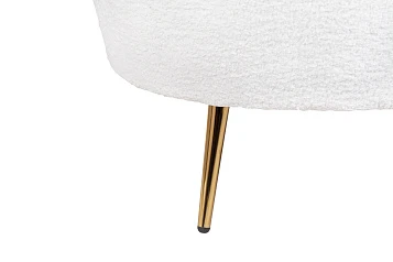 красивый Дизайнерский двухместный диван Pearl Double Boucle