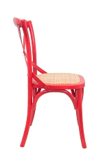 Стул Cross Back Red в интерьере