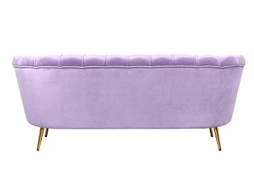 Диван ракушка для гостиниц Pearl Triple Purple на заказ
