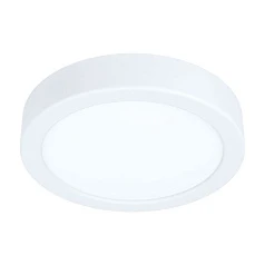 99215 Светодиодный накладной светильник FUEVA 5, 10,5W (LED), ?160, H28, 1200lm, 3000K, сталь, белый/п на заказ в интернет-магазине