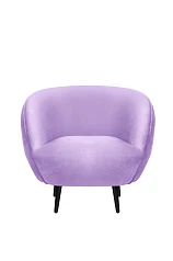 купить Мягкое кресло Small Benee Purple на черных ножках