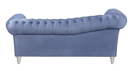 красивый Двухместный диван Lina Blue-W синий на заказ
