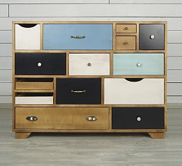 купить Комод «Aquarelle Birch» 14 ящиков арт RE-13ETG/4 в интернет-магазине