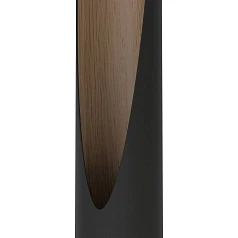 901735 Торшер с ножным выключателем BARBOTTO, 1X4,5W(GU10-LED), 345lm, H1365, сталь, дерево на заказ