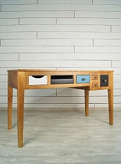 фото Рабочий стол "Aquarelle Birch" арт RE-12ETG/4 в интерьере