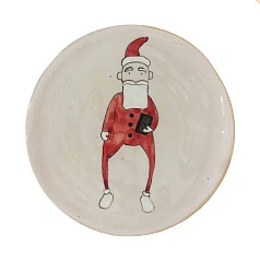 заказать стильные Тарелка десертная "Santa" арт NG04