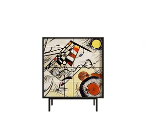 стильные Комод на восемь ящиков "Emerson" by Kandinsky арт EM20/Print_01