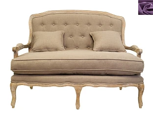 Прямой диван модерн Yareli Brown фиолетовый на заказ в интернет-магазине