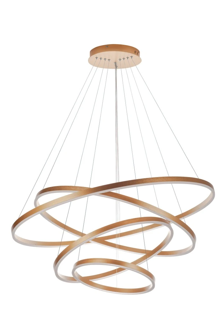 красивые Люстра Orblaze 4 rings 1000 gold