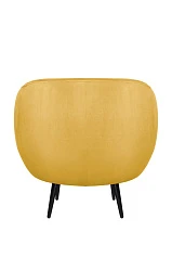 заказать Мягкое кресло Benee Yellow на черных ножках