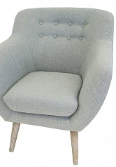 фото Низкое кресло Fuller Grey