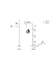 96439 Торшер (напольный светильник) LAROA светодиодный диммируемый на заказ в интернет-магазине