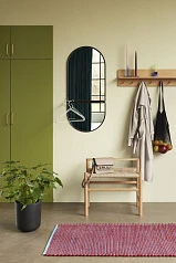 купить стильные СКАМЬЯ HUBSCH, БУМАЖНЫЙ ШНУР, ДУБ FSC, НАТУРАЛЬНЫЙ в интернет-магазине