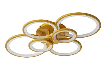 купить красивые Светильник Oris 6 rings gold